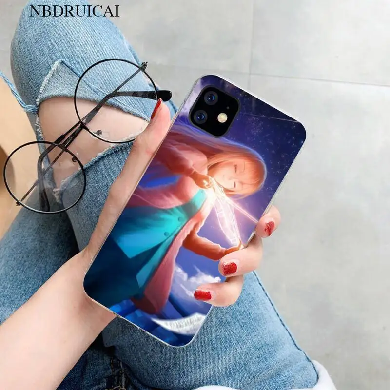 NBDRUICAI ваш ли в апреле мягкий силиконовый черный чехол для телефона iPhone 11 pro XS MAX 8 7 6