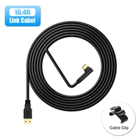5m data line charging cable for oculus quest 2 link vr headset usb 3 0 type c data transfer usb a to type c cable vr accessories