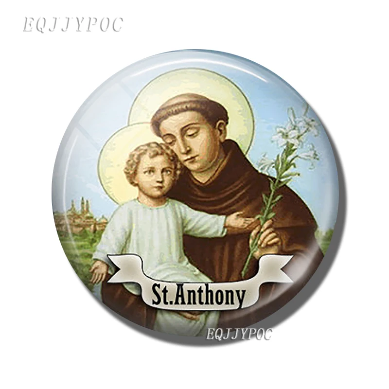 PACK OF 1 Христианская Дева Мэри магнит на холодильник религиозное украшение на холодильник St Joseph Мадонна мать и ребенок искусство магнит на холодильник - Цвет: PACK OF 1