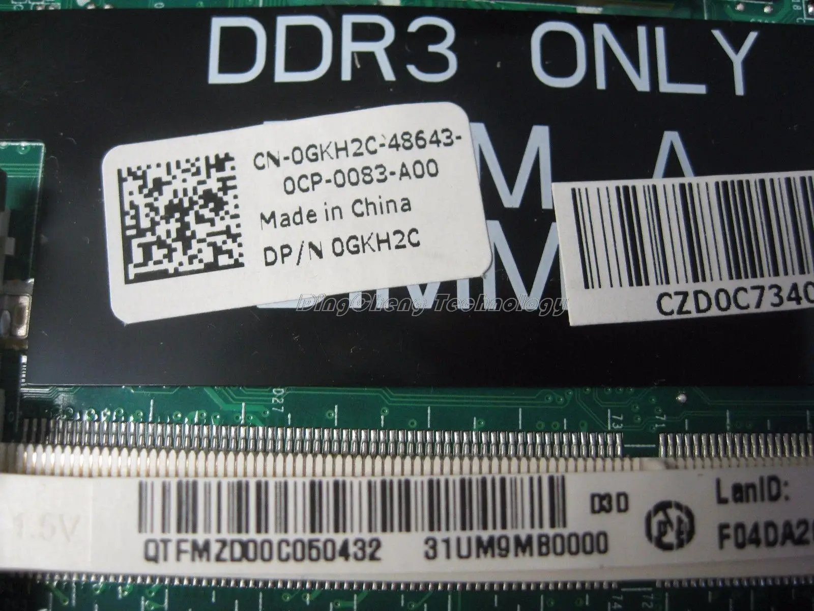 Материнская плата для ноутбука Dell inspiron N7010 CN-0GKH2C DA0UM9MB6D0 DDR3 100% полностью