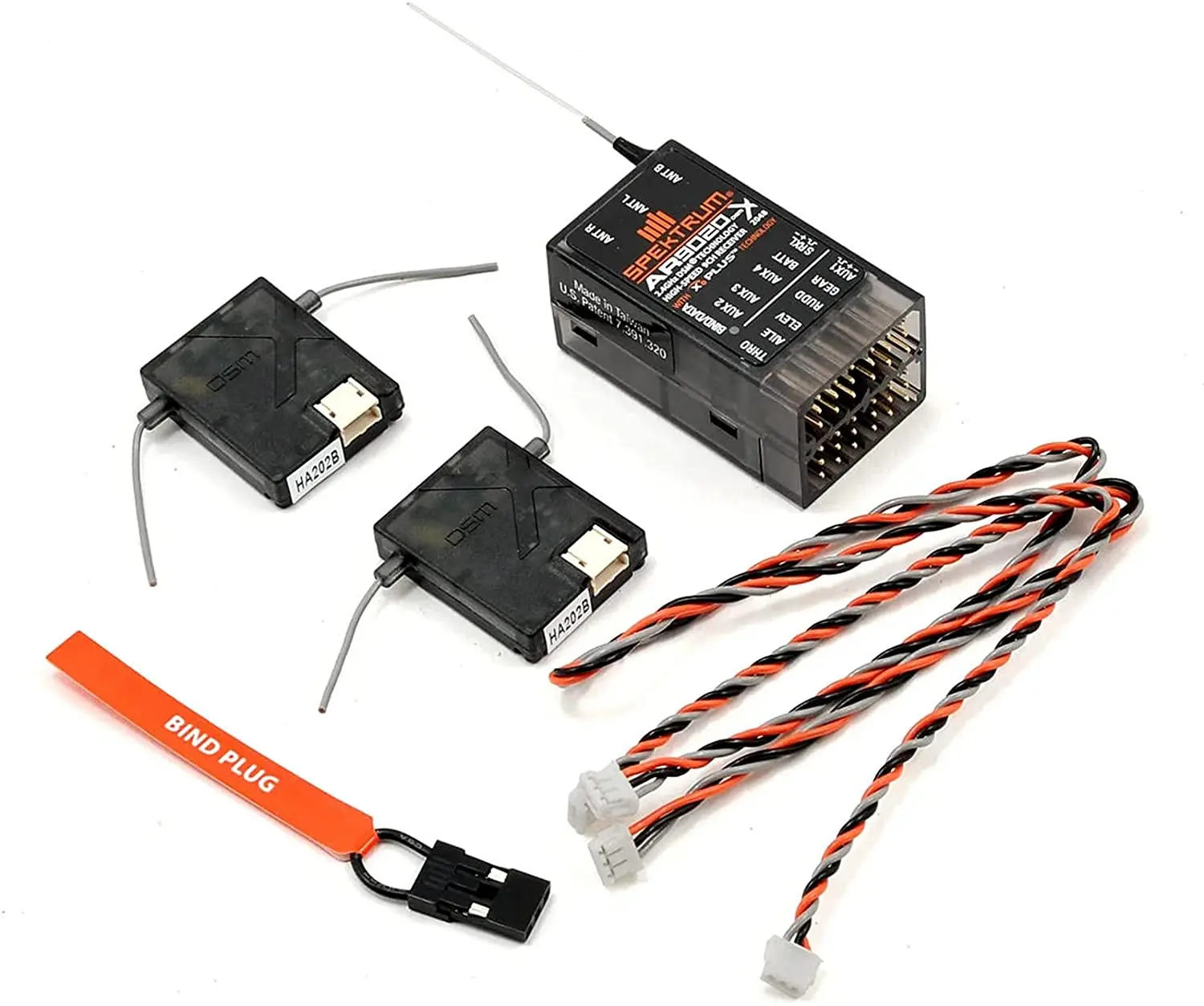 Спектр AR9020 2 4 ГГц 9CH приемник с расширенной спутниковой поддержкой DSM2 DSMX XPlus для JR