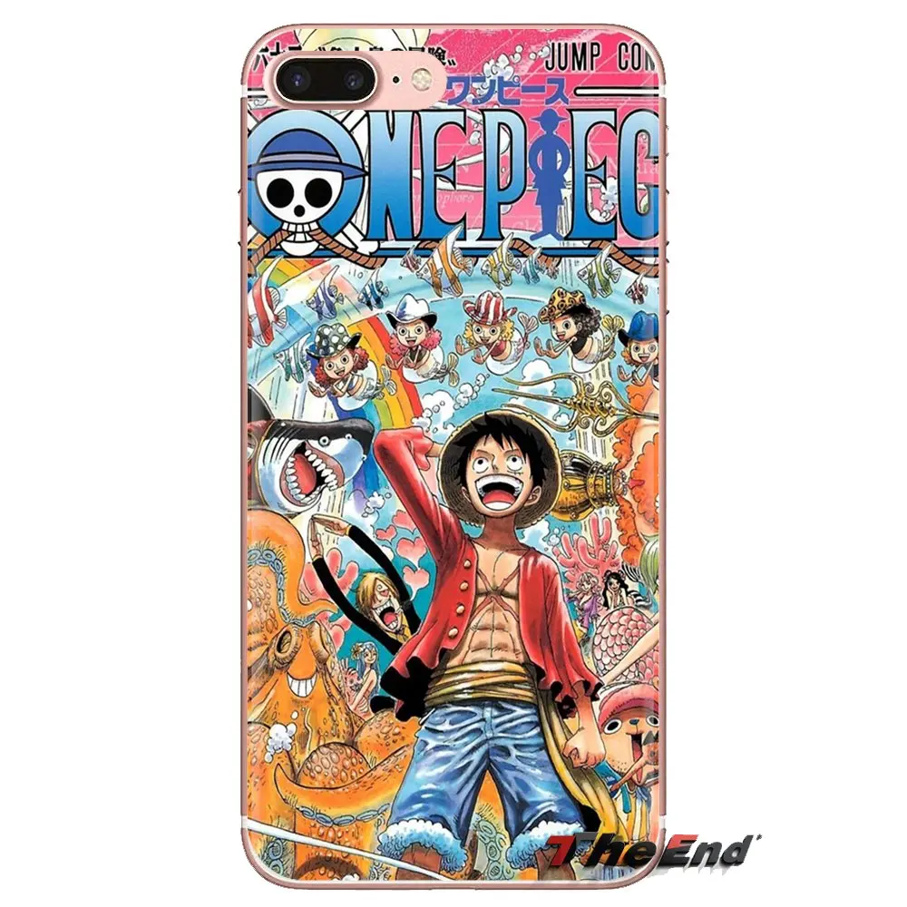 anime One Piece luffy Law Chopper Silicone Shell Cover For Samsung Galaxy S3 S4 S5 Mini S6 S7 Edge S8 S9 S10 Plus Note 3 4 5 8 9 |