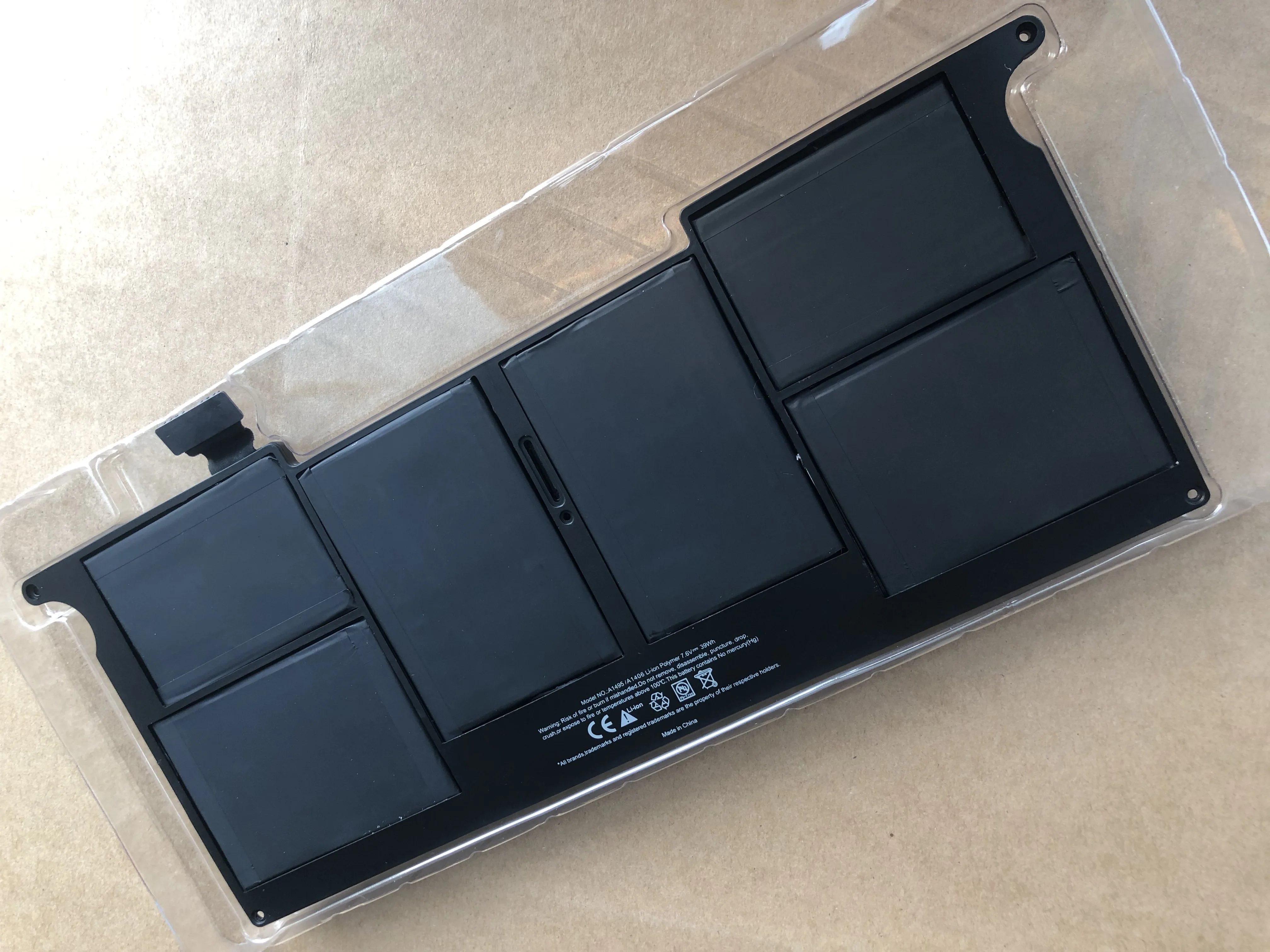 Аккумулятор для Apple MacBook Air 11 дюймов A1370 mid 2011 и A1465 2012 2013 ранняя 2014 заменить A1406