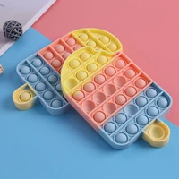 anti stress relief toy kids adult push bubble fidget toys ice cream board game gifts pressure reduction fun creative gifts