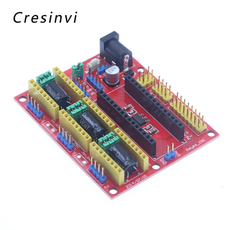 V4 гравер Щит 3d принтер ЧПУ для arduino CNC v4/CNC щит V3 A4988 DRV8825 arduino|Контроллер двигателя| |