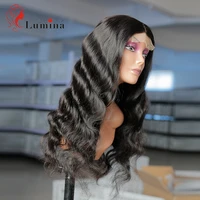 44 lace closure wig 13x5x2 t part wig human hair body wave wig brazilian natural black human hair wigs lace wigs for women