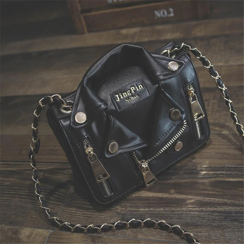 21 клубный бренд маленькие модные с цепочками на молнии одноцветные для девушек