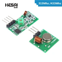 433mhz rf transmitter and receiver module link kit for armmcu wl diy 315mhz433mhz wireless for arduino diy kit