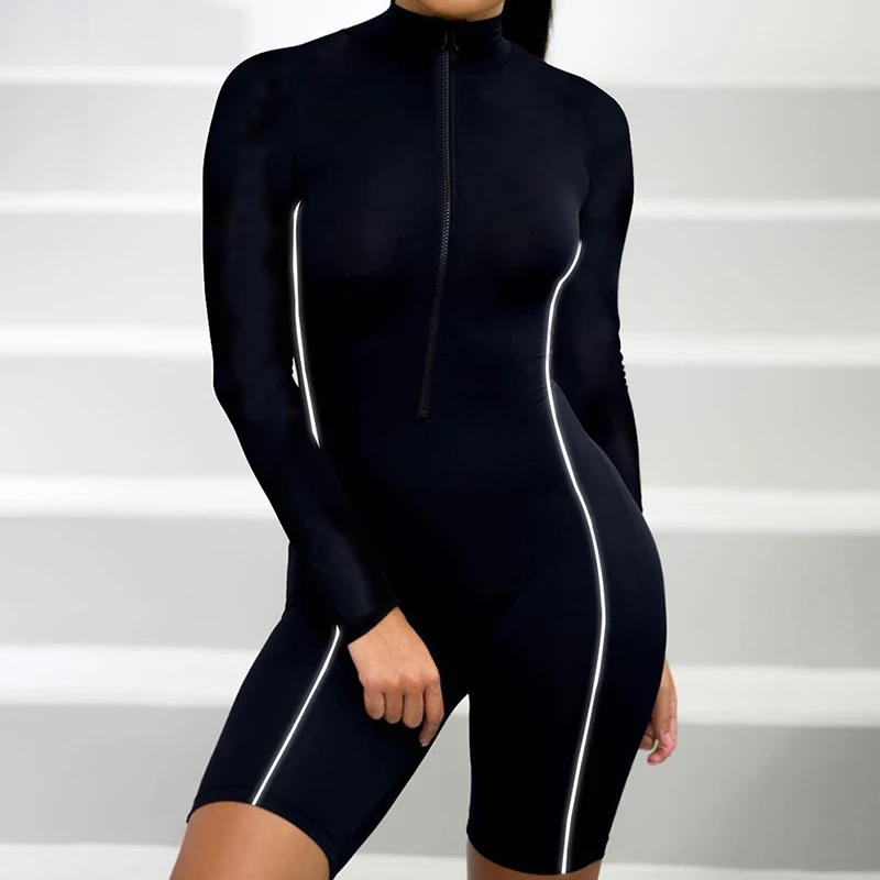 Женский спортивный костюм цельный короткий боди комплект для йоги бега