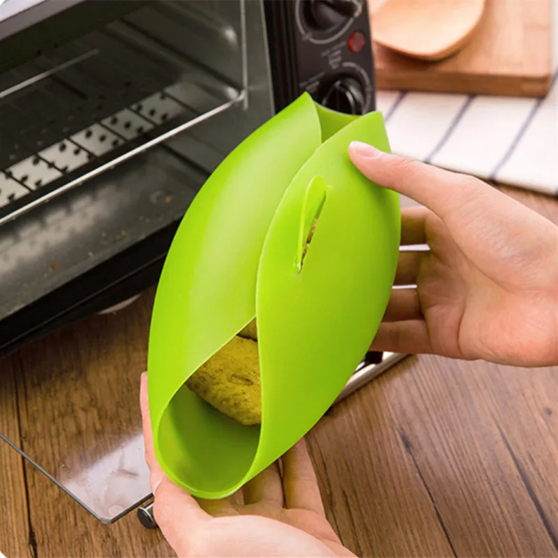 Пароварка для микроволновой печи силиконовая рыбный чайник кастрюля кухонная