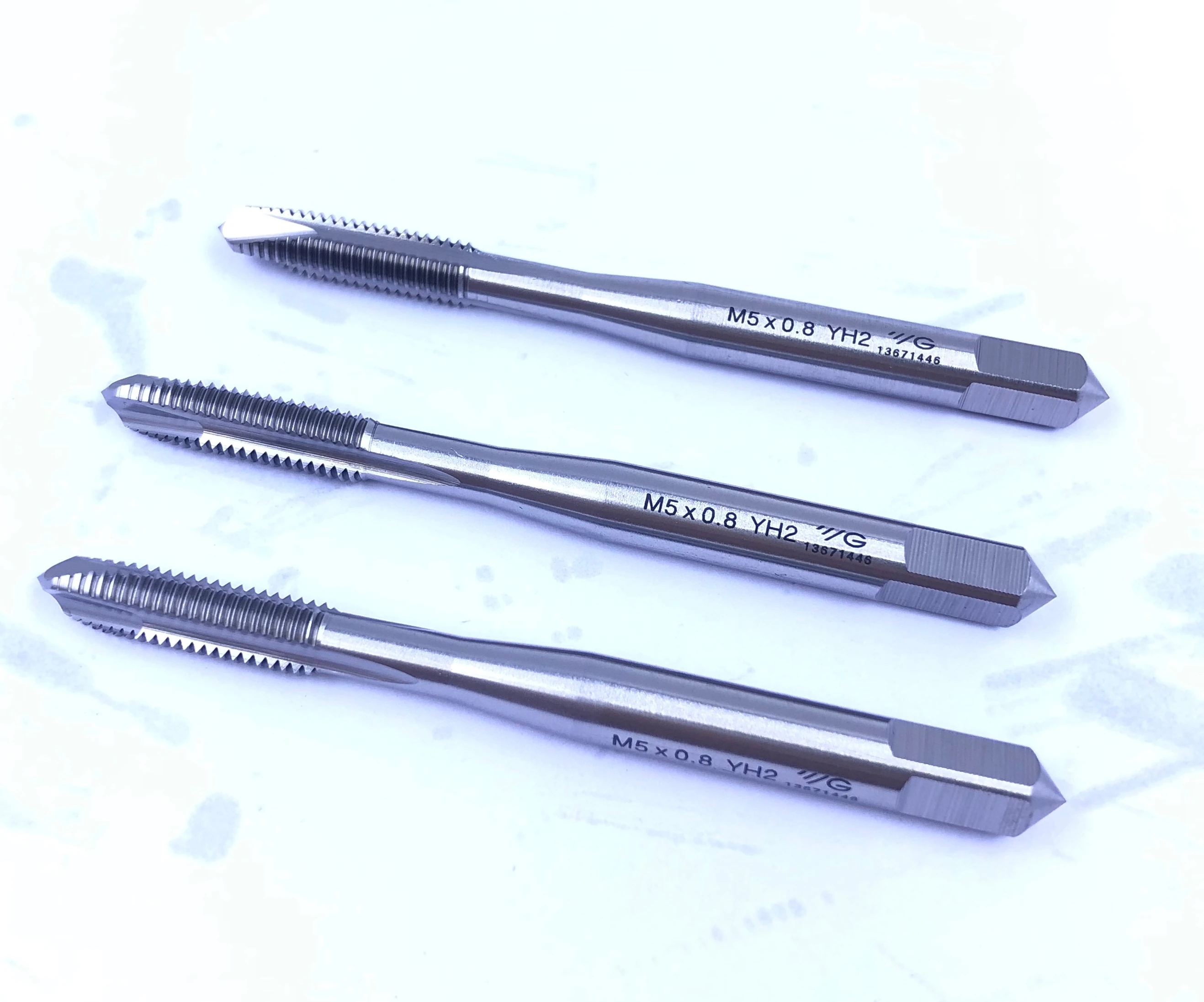 Оригинальные корейские метчики для алюминия серии T2021 модель YG HSS EX 10 шт./лот