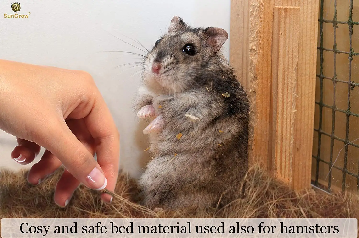 Кокосовое волокно постельное белье для игр с птицами жевательное