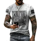 Мужская летняя рубашка для фитнеса, футболка из полиэстера с круглым вырезом и коротким рукавом, одежда с 3D-принтом на заказ, Азиатский Размер XX, 2021