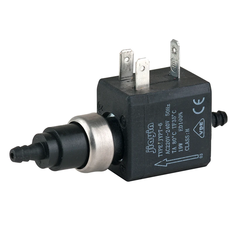 

JYPC-8 Electromagnetic Solenoid Pump Water Gas Suction for Irons Steam Mop Garment Steamer Coffee Machine 15W 50Hz AC
