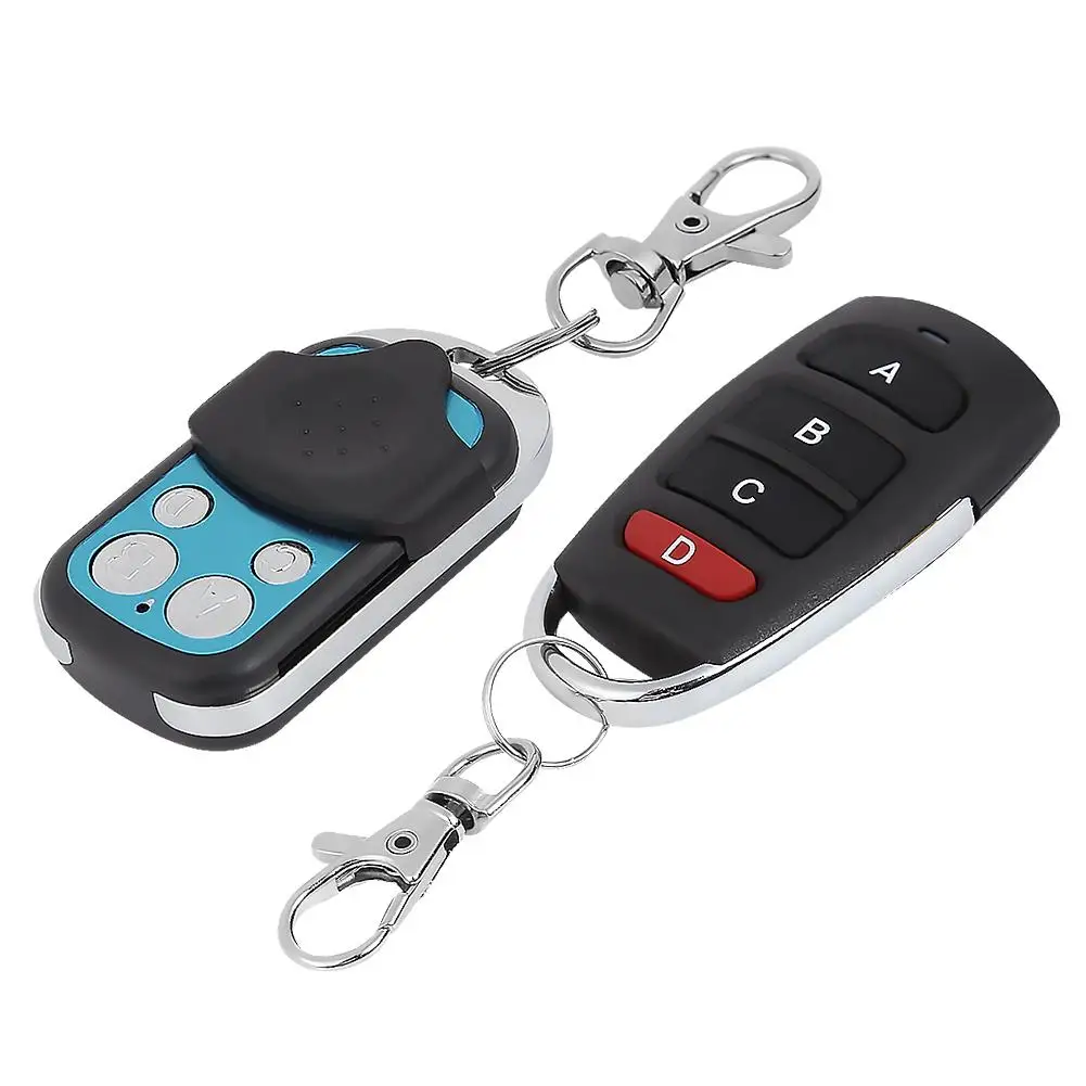 

4 Channel Copy Remote Control Wireless 315/433.92 MHz Duplicator Key Fob For Garage Door Electric Gate Device Controller