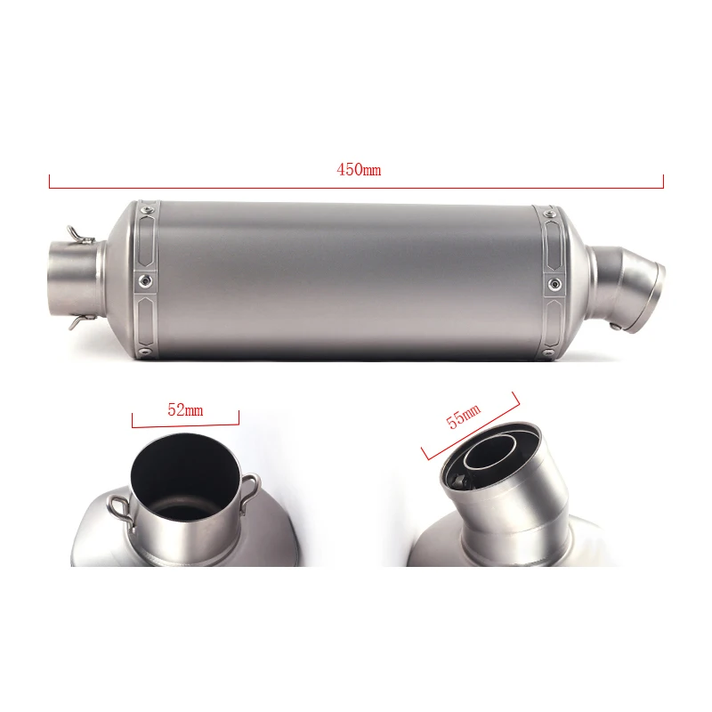 

Free Shipping Motorcycle Full System Exhaust Slip-On For kawasaki Z800 Z 800 Exhaust Muffler Escape Middle Mid Contact Pipe