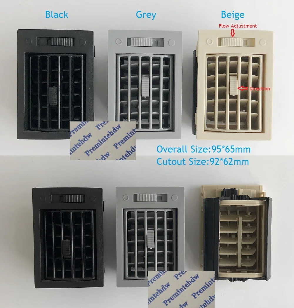 Прямоугольный Регулируемый распределитель воздуха 2 шт./лот|safety bolt|safety latchessafety home