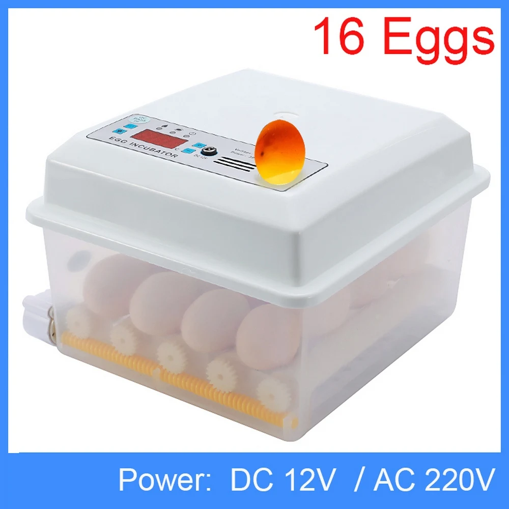 220V Eggs Incubator Brooder Bird Quail Incubator Chick Hatchery Incubator Poultry Hatcher Turner Automatic Farm Incubation Tools