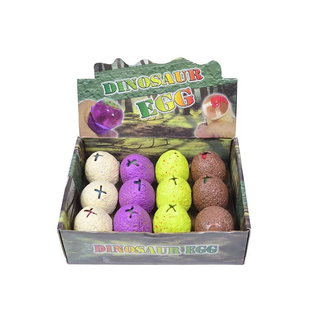 

1PC New Sensory Fidget Trick Toy Pinch Dinosaur Eggs Interactive Educational Squeeze Ball For Office Stress Release