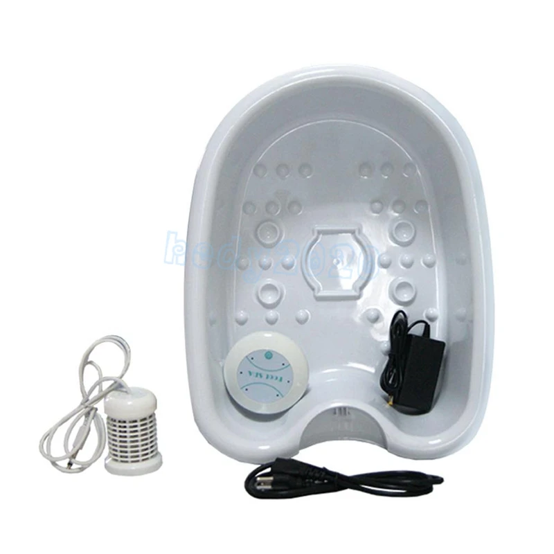 

Ion cleanse detox foot spa with plastic foot tub bucket foot bath detox device ionic detox machine