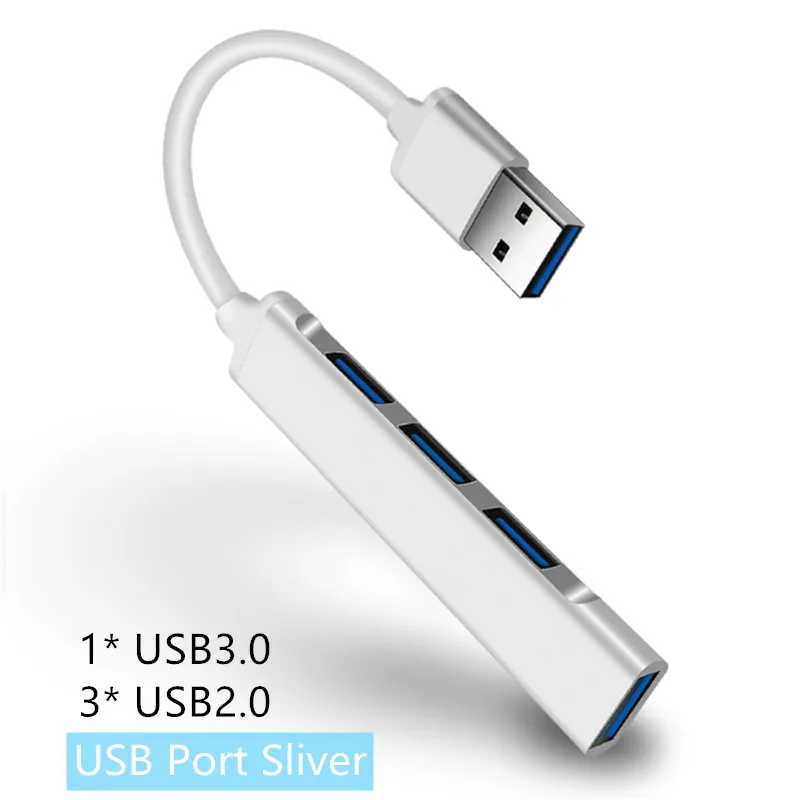

USB C HUB 3.0 Type C 3.1 4 Port Multi Splitter Adapter OTG USB for Macbook Pro 13 15 Air Mi Pro HUAWEI PC Accessories