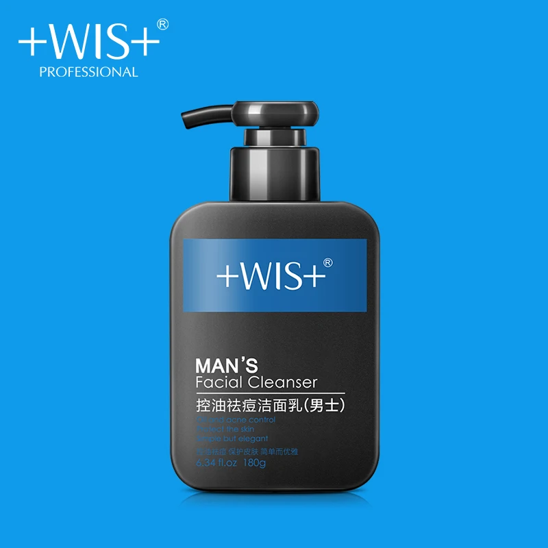 

WIS моющее средство для лица для мужчин натуральный уголь Глубокая очистка против акне удаление черных точек контроль жирности мужское очищ...