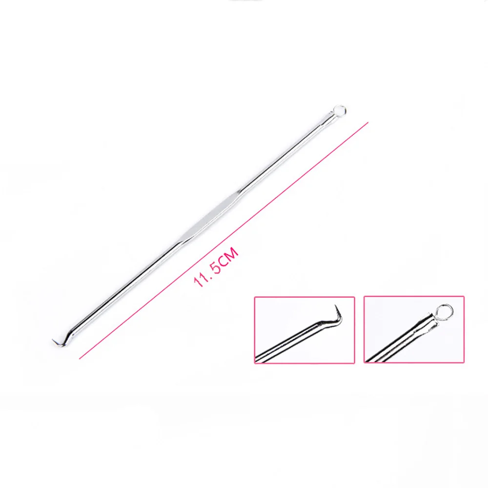 

4 in 1 Blackhead Remover Kit Blackhead Comedone Extractor Tool Professional Stainless Pimple Acne Blemish Removal Set Face Care