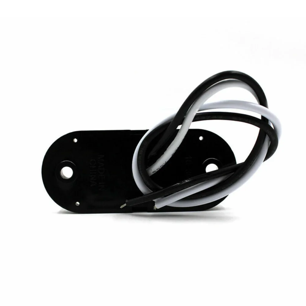 

2.59 X 1.10 X 0.71 Inches Side Marker Light ABS Case Oval Van Waterproof 12V-24V
