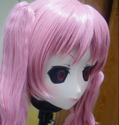 

Perfect Female Silicone Kigurumi Half Masks of Anime Role Kiger Cosplay(Crossdresser Doll)