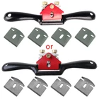 Регулируемые ножницы с плоским основанием и металлическим лезвием ручной инструмент для работы по дереву с 4 строгальными лезвиями