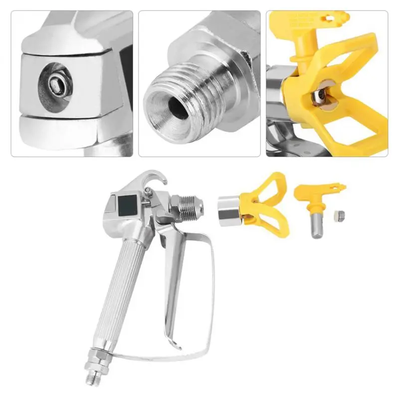 3600Psi высокое устройство для безвоздушного распыления под давлением + 517 сопло