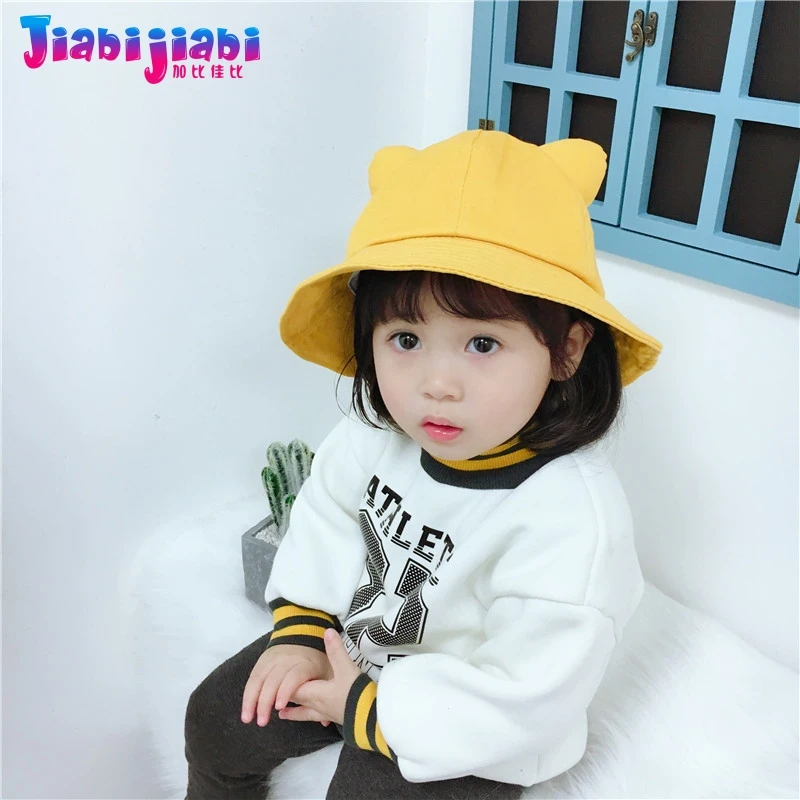 Детская Панама весенне Осенняя шапка для мальчиков и девочек Корейская