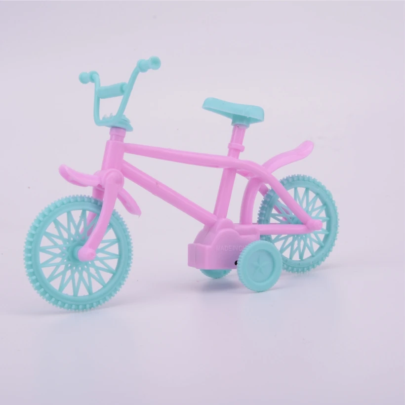 Моделирование кукла аксессуары розовый пластиковый велосипед хоббитая лошадь