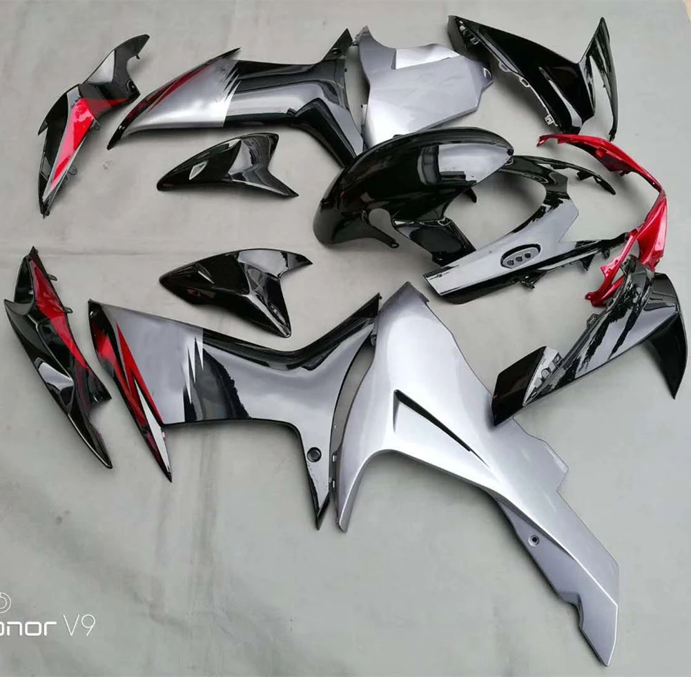 GSXR600 GSXR750 11-15 обтекатель корпус Рабочая рамка Крышка бака боковая панель крыло для Suzuki GSX-R 600 GSXR 750 K11 2011