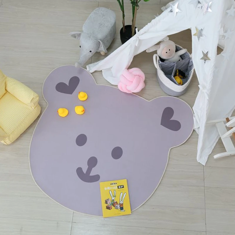 

Cute Cartoon Bear Play Mat for Children Baby Crawling Carpet Floor Rug Bedroom Living Room Decor Newborn Photography Props