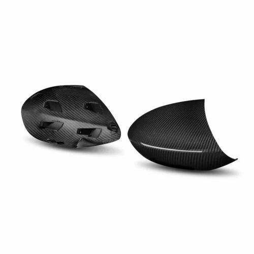 

For BMW E90 E92 E93 M3 1M E82 Carbon Fiber Rearview Mirror Cover Clip On Replacement 2008-2013