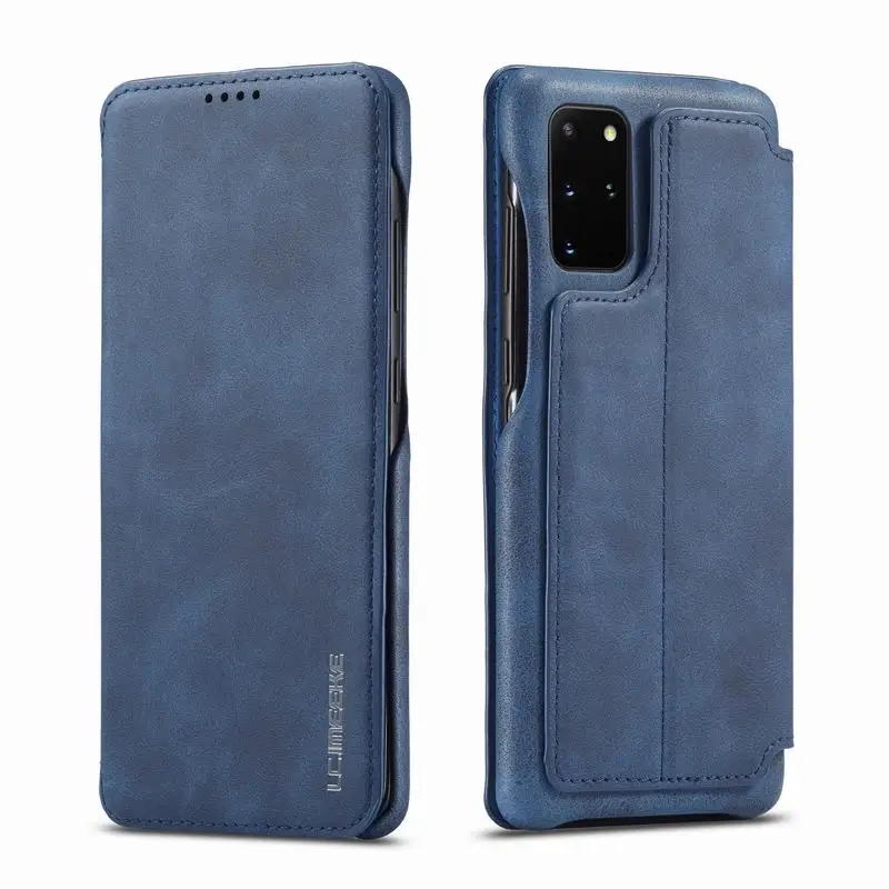 Магнитный кожаный чехол для Samsung A51 Galaxy A71 откидной Чехол бумажник A 51 71 роскошные