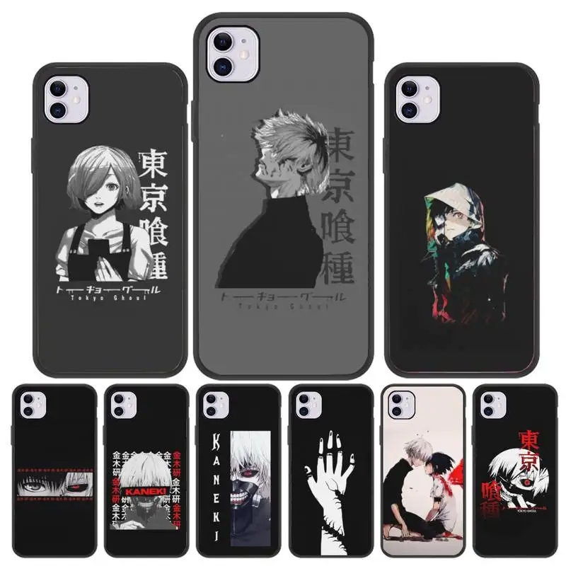 

Tokyo Ghoul Trendy Anime Kaneki Ken Phone Case For IPhone 11 12 13 Pro XS Max 6 7 8 Plus 6S X XR Mini Black Cover Shell