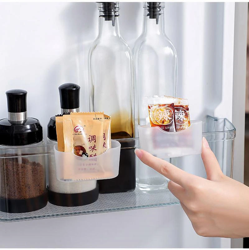 Специальный зазор для хранения ящик Органайзер холодильника Кухня приправы