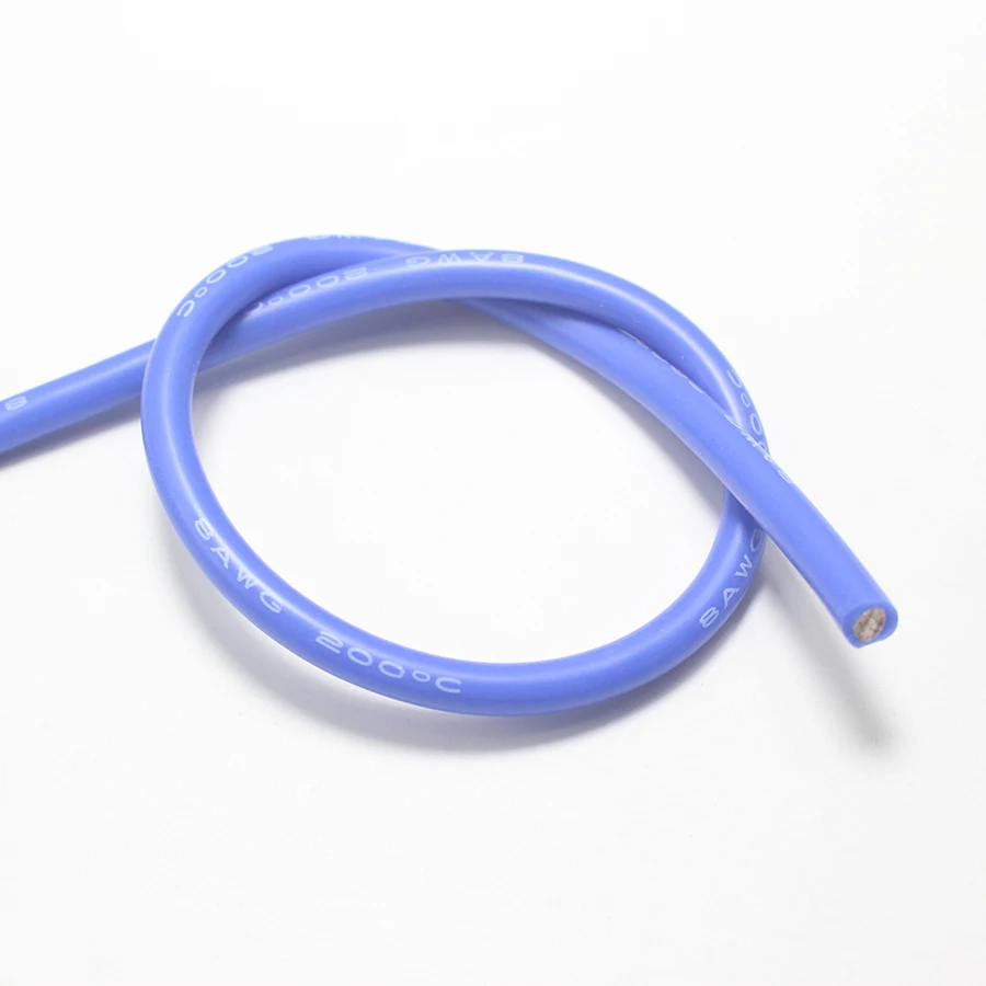 0 2/0 5/1 метр 8AWG провод кабель Мягкий 8.3mm2 силиконовый термостойкие 200 °
