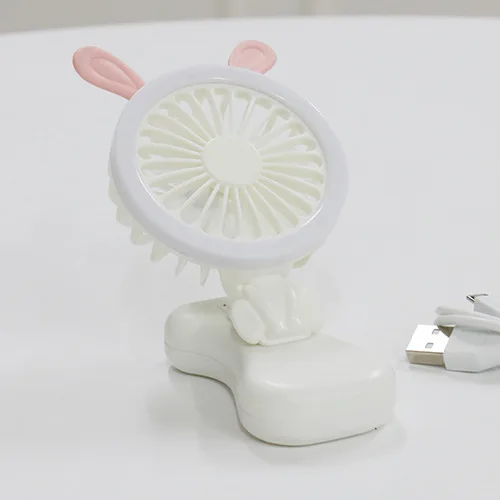 Цветсветильник маленький мини-вентилятор с милой мультяшной