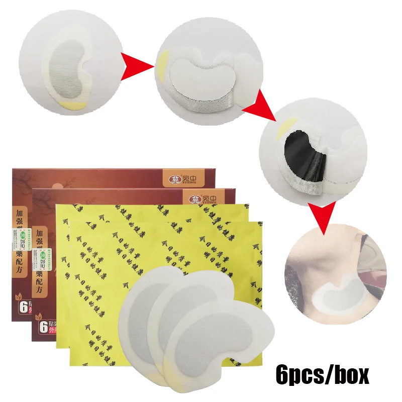 

3 Patches Organic Lymphatic Drainage Detox Patch Anti-Swelling Patch Effective Painless Treatment Breast Lymph Nodes Patch