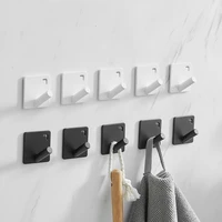 punch free aluminum hook wall door storage hooks multi purpose clothes rack hanger towel hooks for home bathroom kitchen