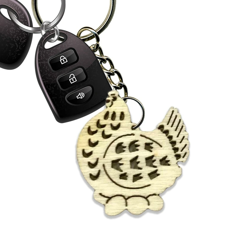 50/100 шт./комплект лазерная резка деревянные украшения Рождество пасхальное яйцо