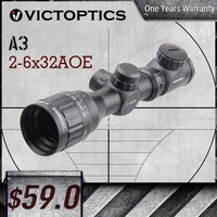 victoptics 2 6x32 14 aoe rifle scope hunting optical riflescope for air rifle airgun 22lr 223 5 56mm telescopic sight range