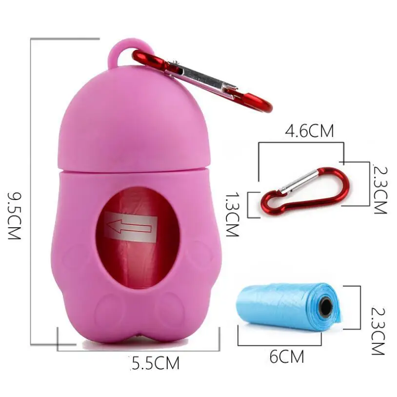 Фото Мешки для мусора для собак Pooper, переносные мешки для мусора, для кошек, для уборки домашних животных на поводке №4