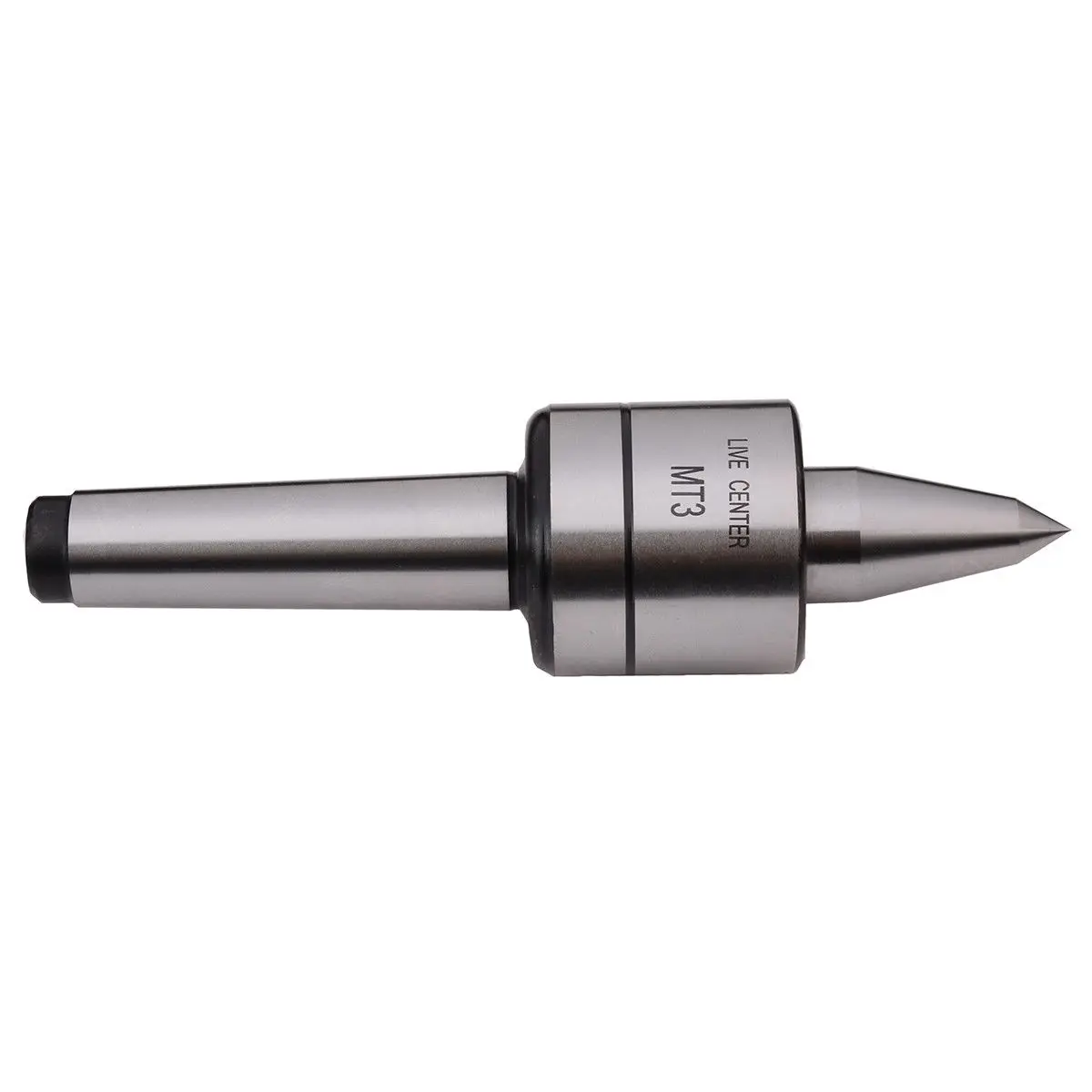 

MT3 Lathe Live Center Morse Taper Bearing 185x48mm Long Nose Turning Tool CNC