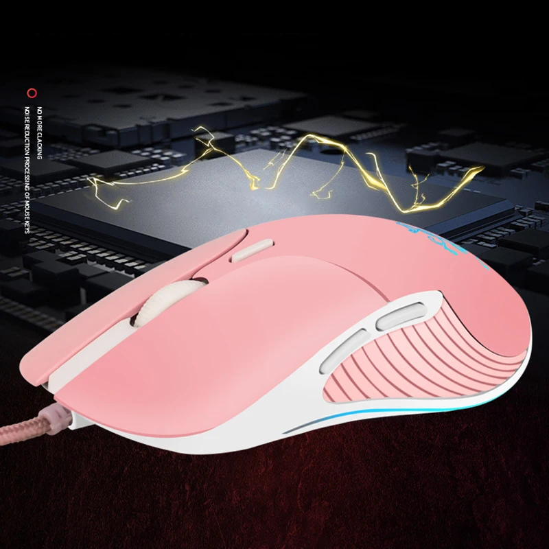 wired gaming mouse led light optical mice for pc notebook laptop puo88 free global shipping