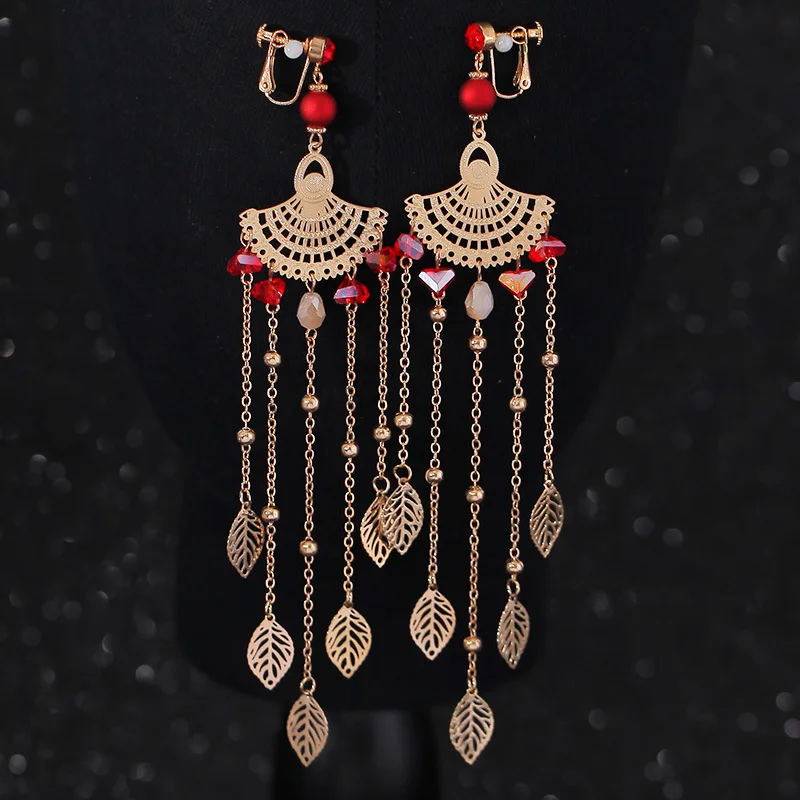 Свадебный головной убор JaneVini в традиционном китайском стиле старинное ювелирное