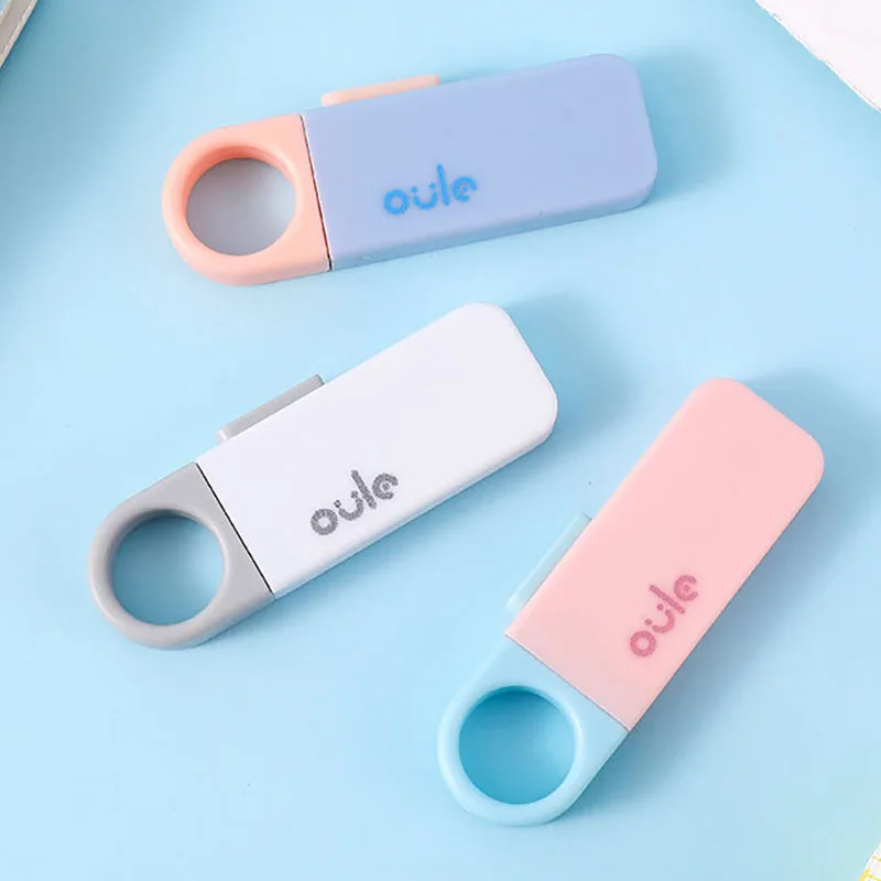 

1 шт. универсальный нож в форме U-диска милый компактный портативный Творческий выдвижной нож для бумаги канцелярские принадлежности офисны...